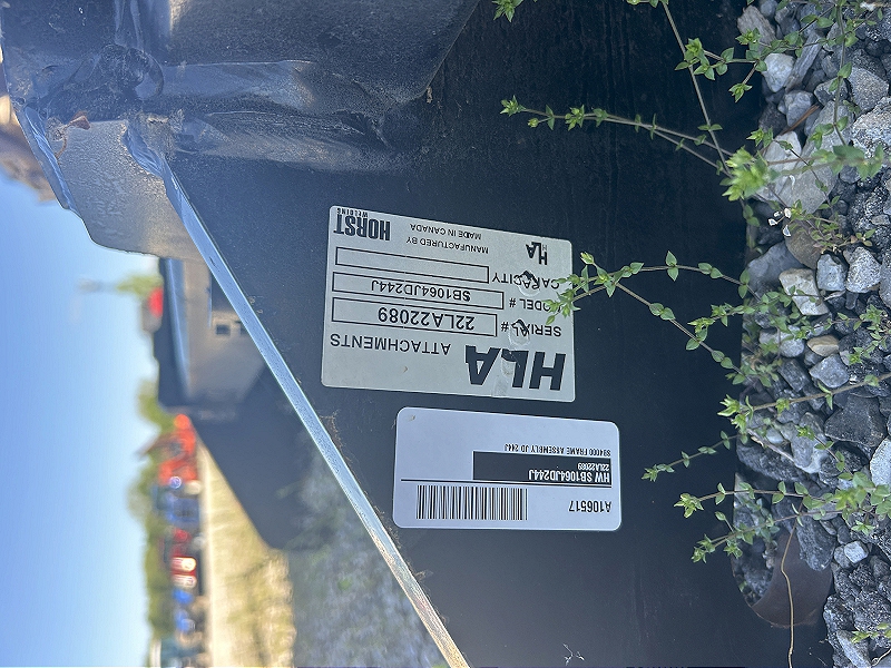 2022 HORST SB4000 FRAME ASSEMBLY