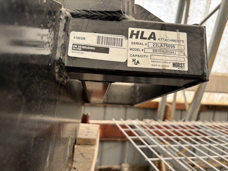 2023 HLA SNOW (HORST) SB1039JD244J SNOW PUSHER BOLT ON KIT
