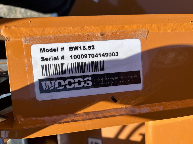 2025 WOODS BW15.52 BATWING ROTARY CUTTER