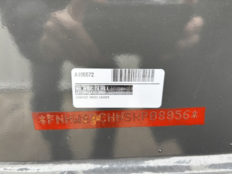 2026 NEW HOLLAND W80C LONG REACH BOOM WHEEL LOADER