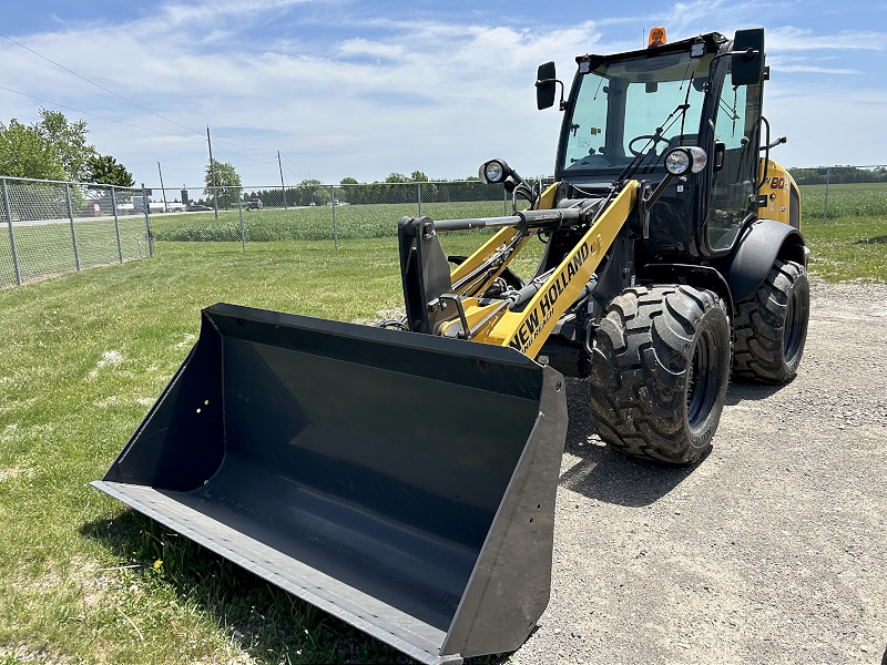 2026 NEW HOLLAND W80C LONG REACH BOOM WHEEL LOADER