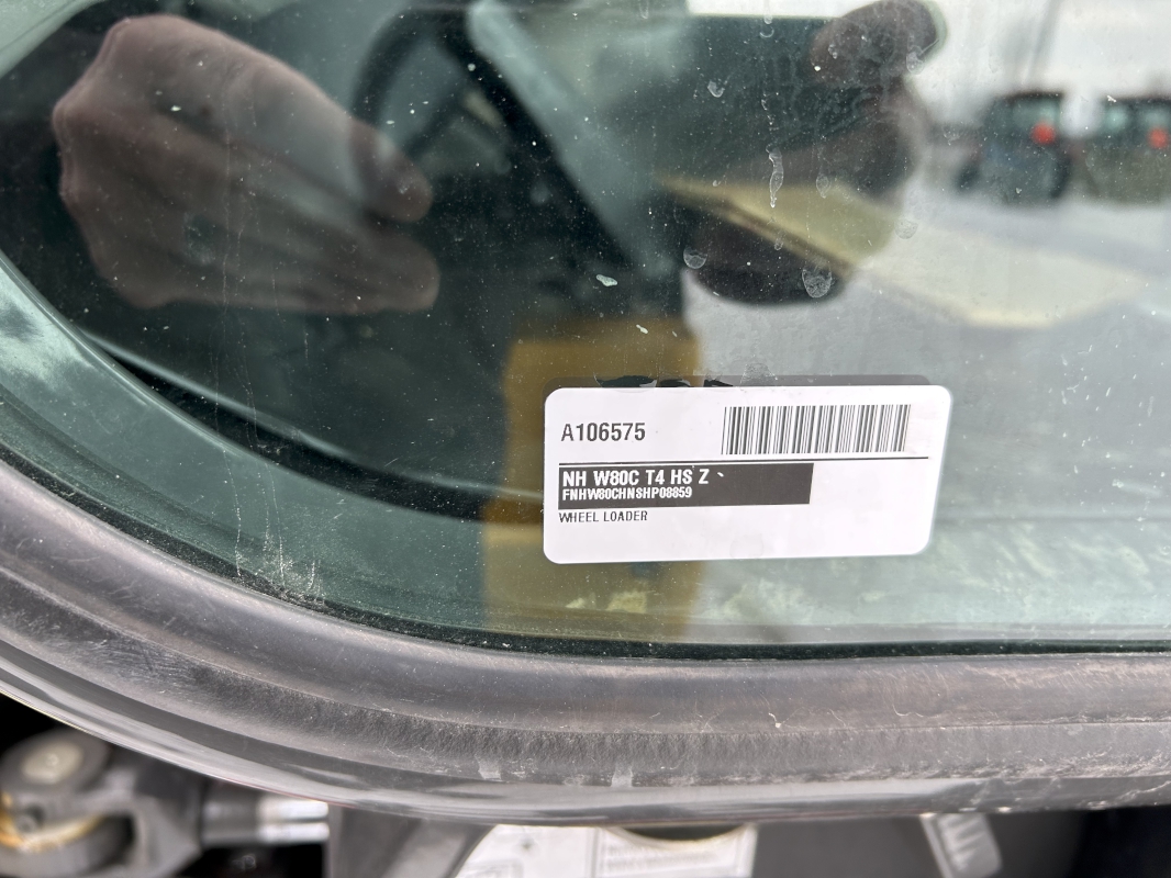 2026 NEW HOLLAND W80C Z-BAR BOOM WHEEL LOADER