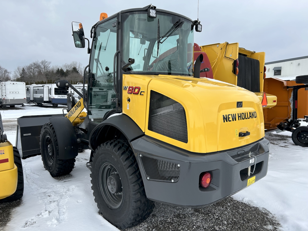 2026 NEW HOLLAND W80C Z-BAR BOOM WHEEL LOADER