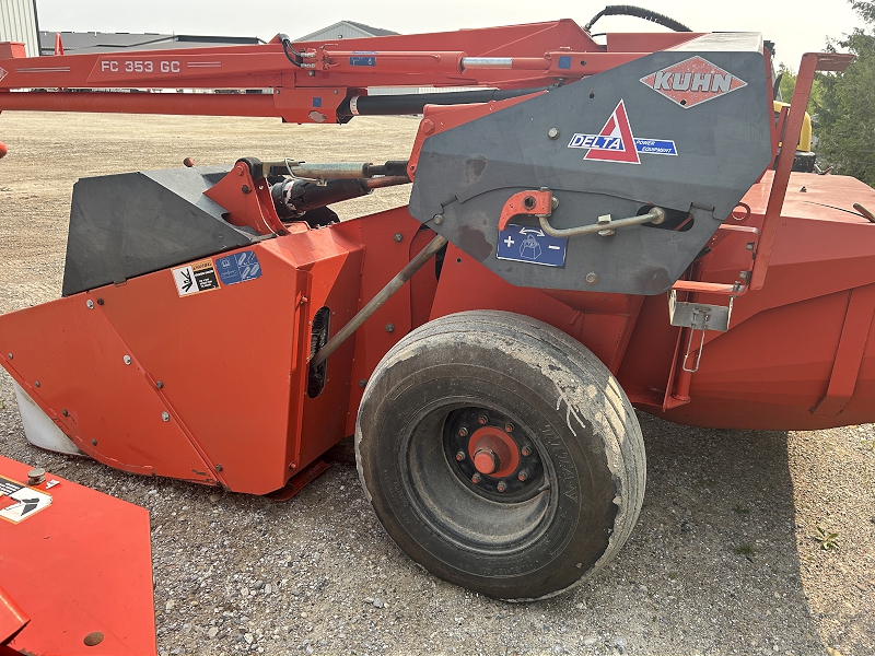 2011 KUHN FC 353 GC MOWER CONDITIONER