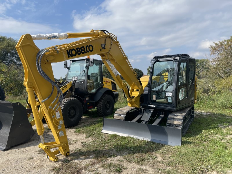 2025 KOBELCO SK85CS-7E SHORT REAR SWING EXCAVATOR