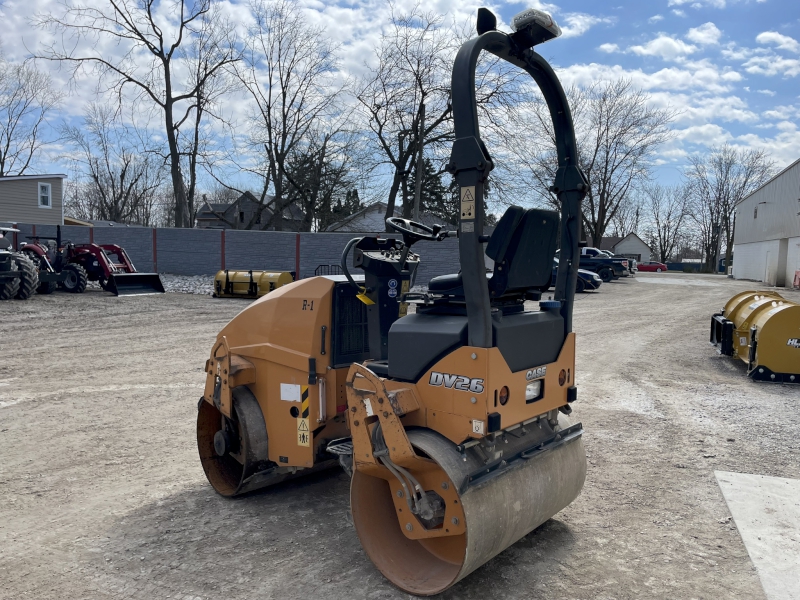 2016 CASE DV26 VIBRATORY DOUBLE DRUM ROLLER