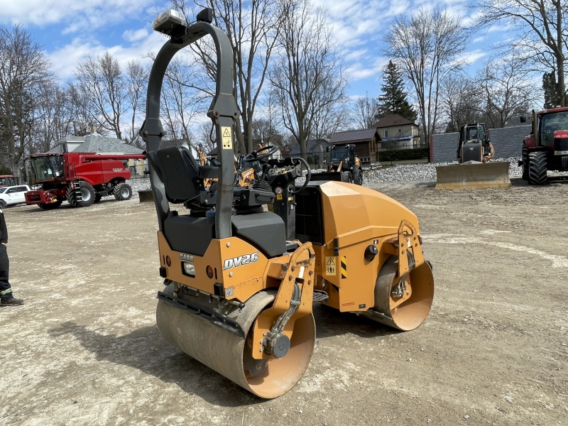 2016 CASE DV26 VIBRATORY DOUBLE DRUM ROLLER