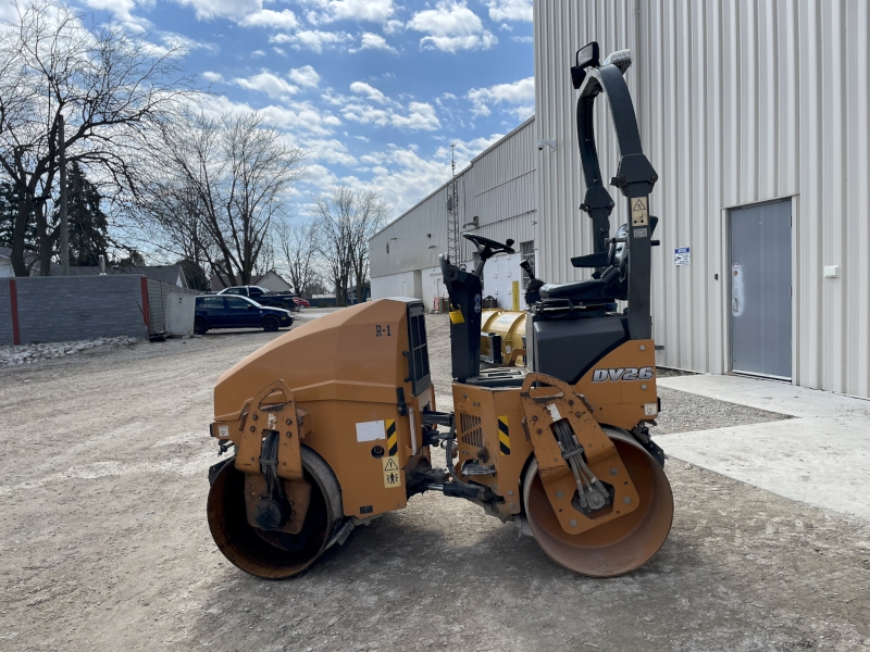 2016 CASE DV26 VIBRATORY DOUBLE DRUM ROLLER