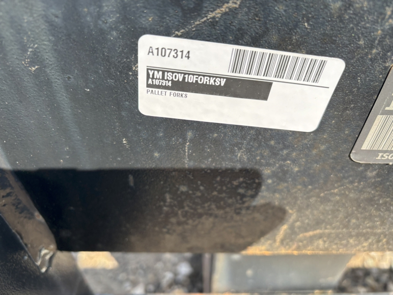2019 YANMAR ISOV10FORKSV12 PALLET FORKS