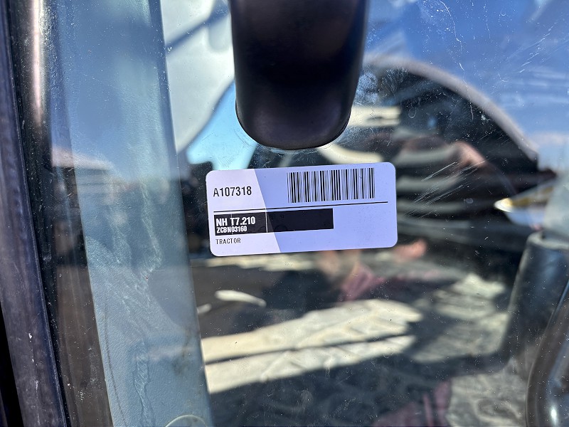 2012 NEW HOLLAND T7.210 TRACTOR