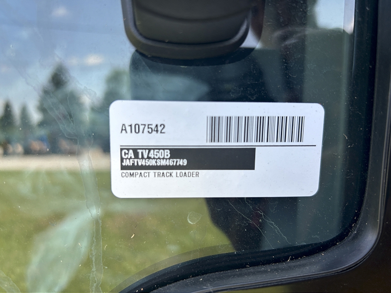 2025 CASE TV450B COMPACT TRACK LOADER