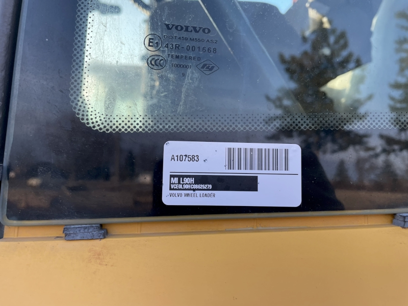 2019 VOLVO L90H WHEEL LOADER