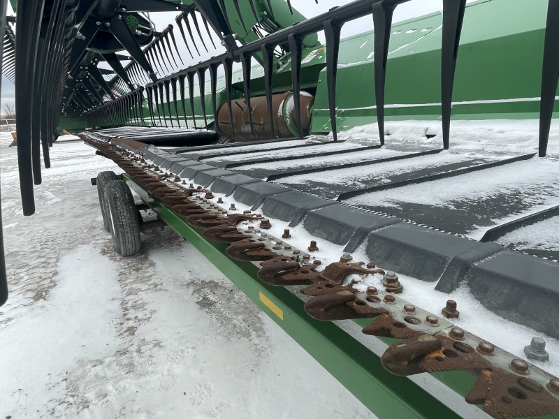 2021 JOHN DEERE RD45F FLEX DRAPER HEAD WITH CART