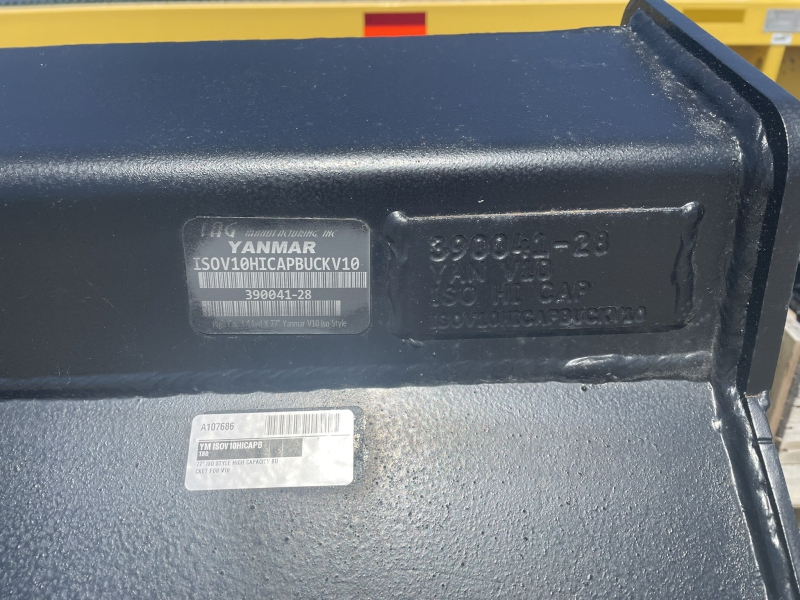 2023 YANMAR 77 INCH HIGH CAPACITY WHEEL LOADER BUCKET