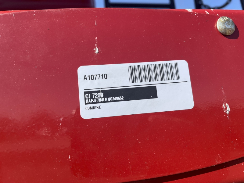2022 CASE IH 7250 COMBINE