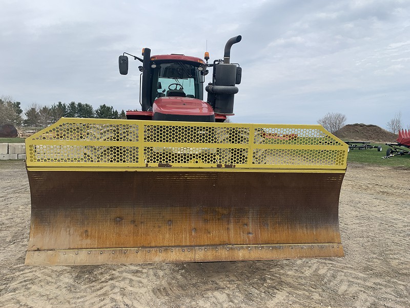 2018 CASE IH STEIGER 420 TRACTOR WITH BLADE