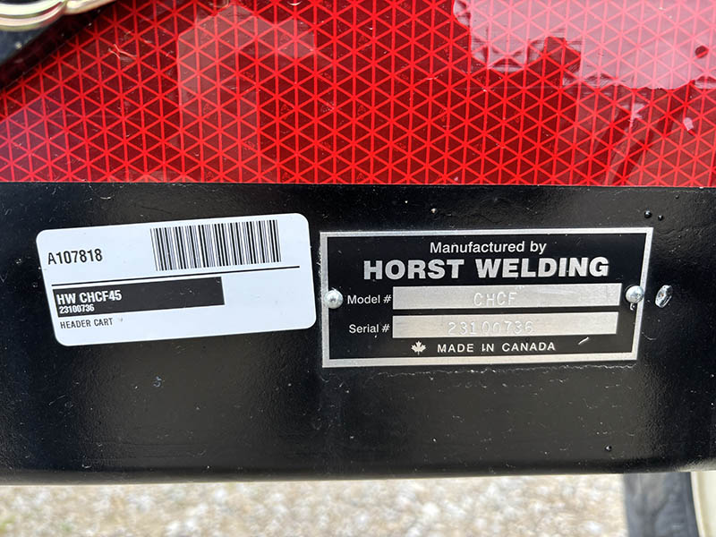2023 HORST CHCF45 HEADER CART