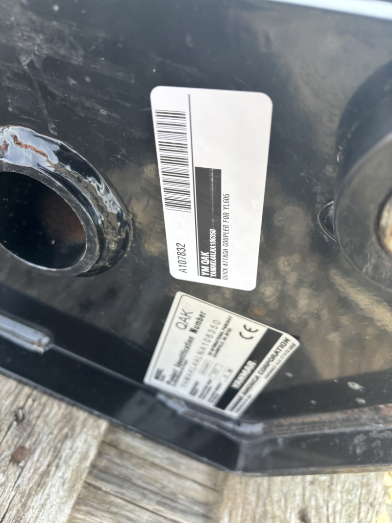 2022 YANMAR QUICK ATTACH COUPLER
