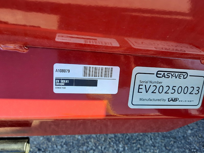 2025 EASY-VEY 10X41 SEED TRANSPORT TUBE CONVEYOR