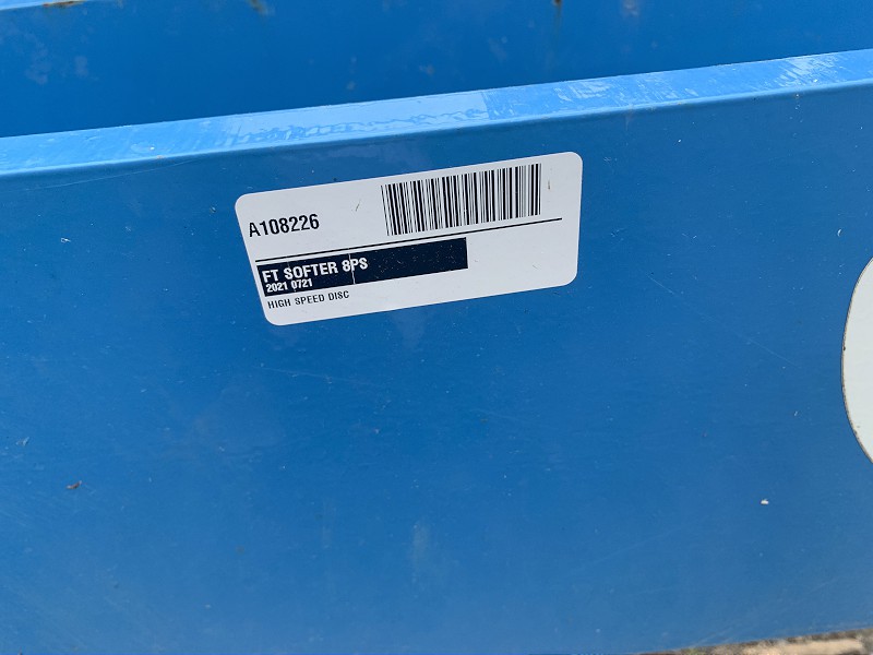 2022 FARMET SOFTER 8PS HIGH SPEED DISC