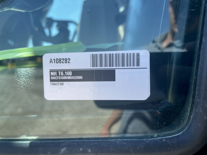 2022 NEW HOLLAND T6.160 TRACTOR