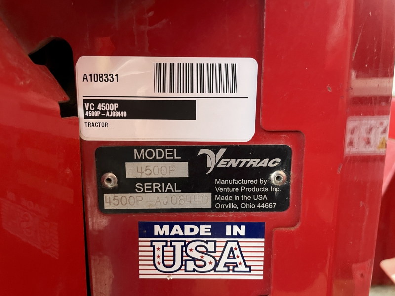 2018 VENTRAC 4500P TRACTOR