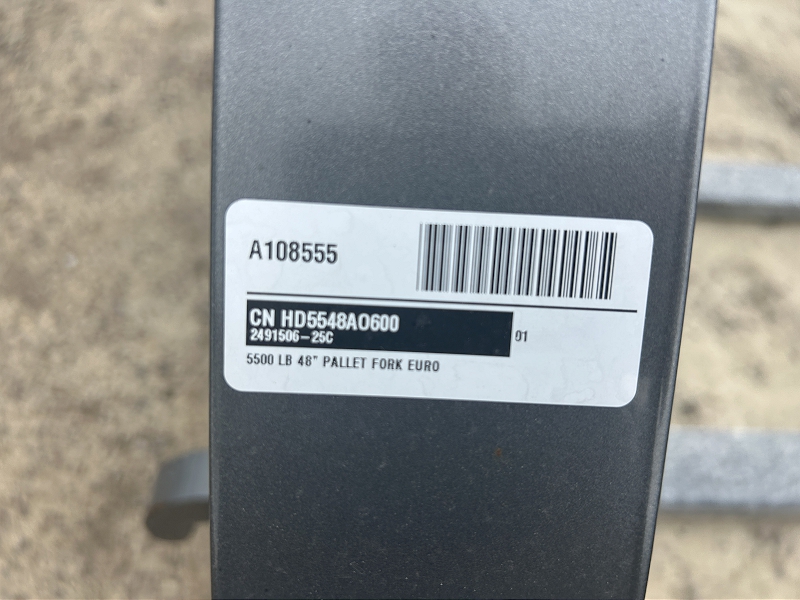 2025 CNH HD5548AO600 48 INCH HD PALLET FORK