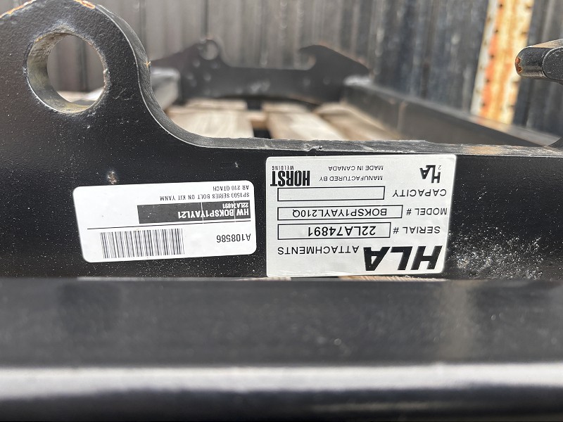 2022 HORST BOKSPYAYL210Q BLADE ADAPTER