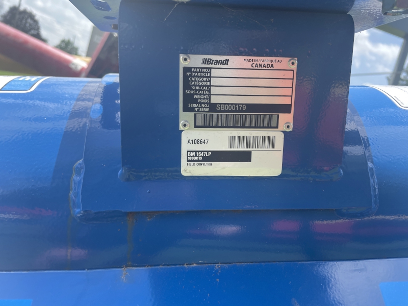 2025 BRANDT FIELD GRAINBELT 1547LP BELT CONVEYOR