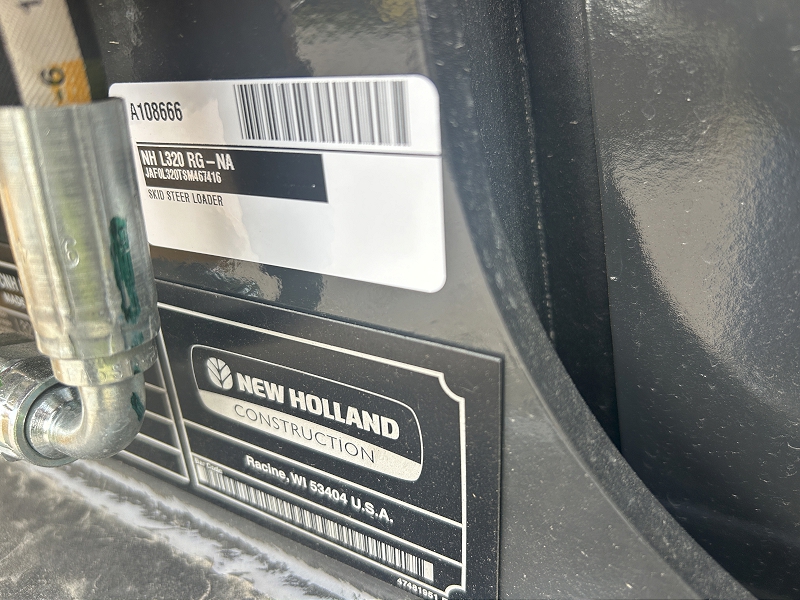 2025 NEW HOLLAND L320 SKID STEER LOADER