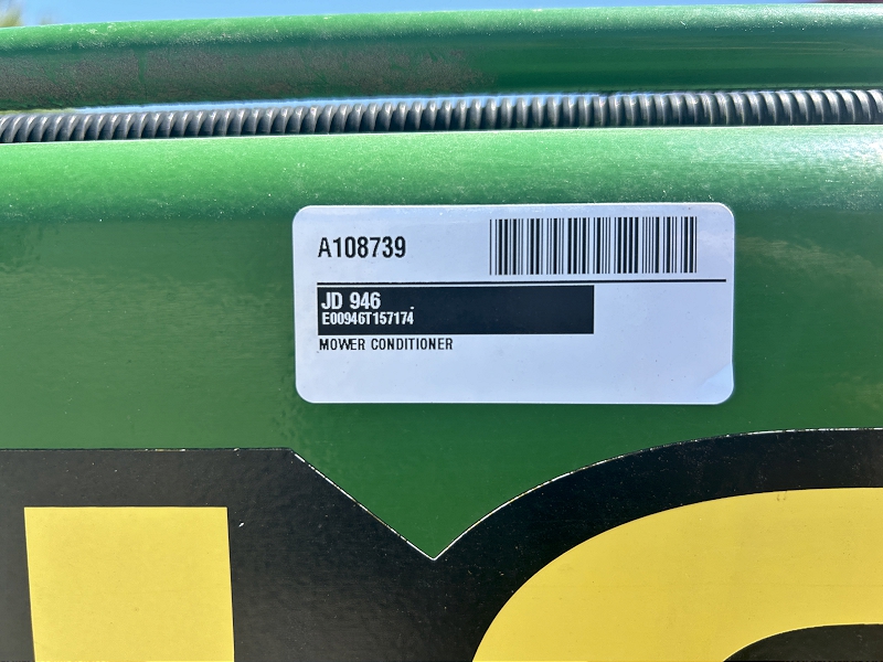 2001 JOHN DEERE 946 MOCO DISC MOWER CONDITIONER