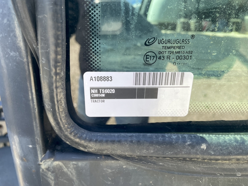 2012 NEW HOLLAND TS6020 TRACTOR