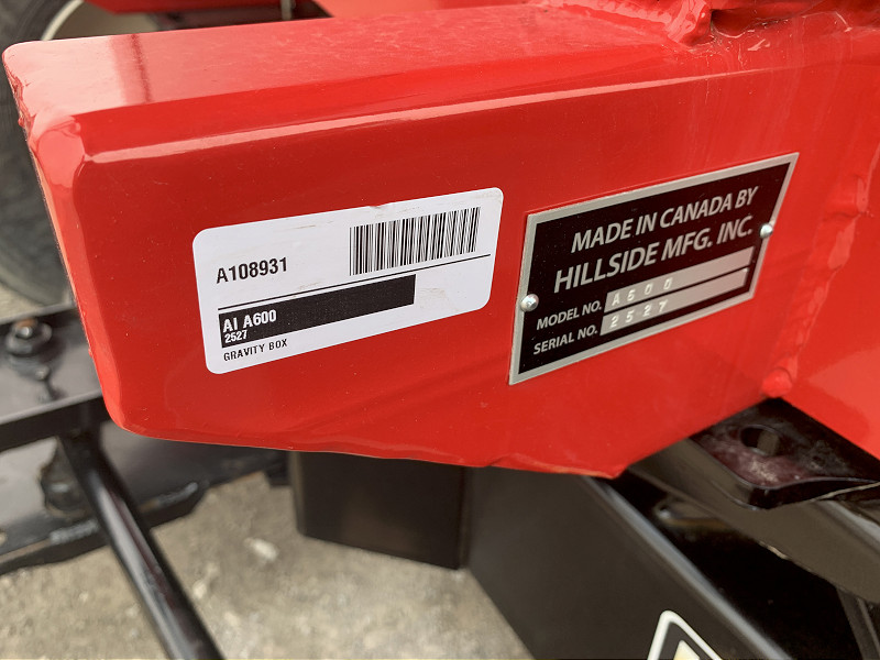 2025 AGRIMASTER A600 GRAVITY BOX