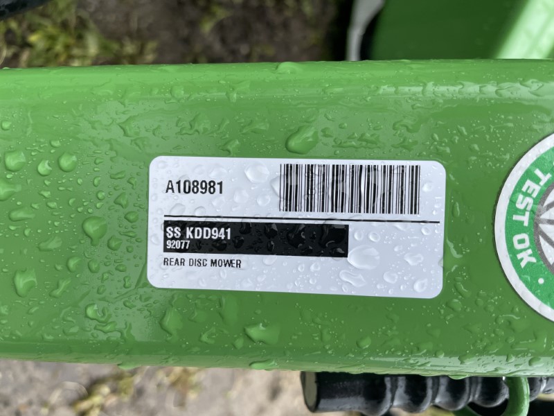 2025 SAMASZ KDD 941 DOUBLE SIDED DISC MOWER