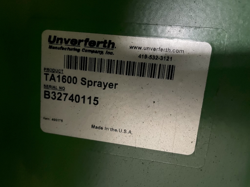 2014 TOP AIR 1600 PULL TYPE SPRAYER