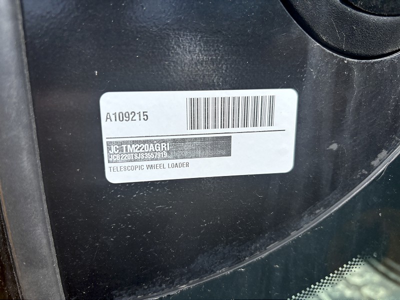 2026 JCB TM220 AGRI TELESCOPIC WHEEL LOADER