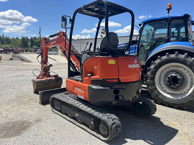 2016 KUBOTA U35-4 MINI EXCAVATOR