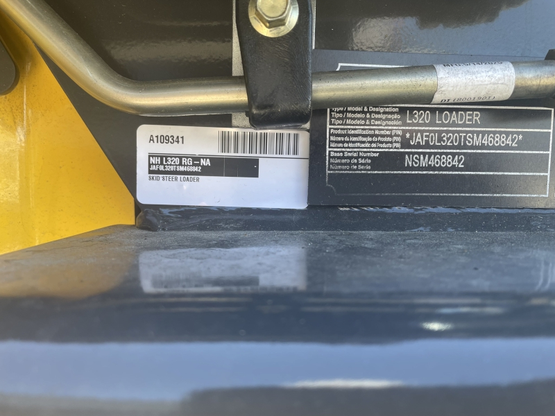 2025 NEW HOLLAND L320 SKID STEER LOADER