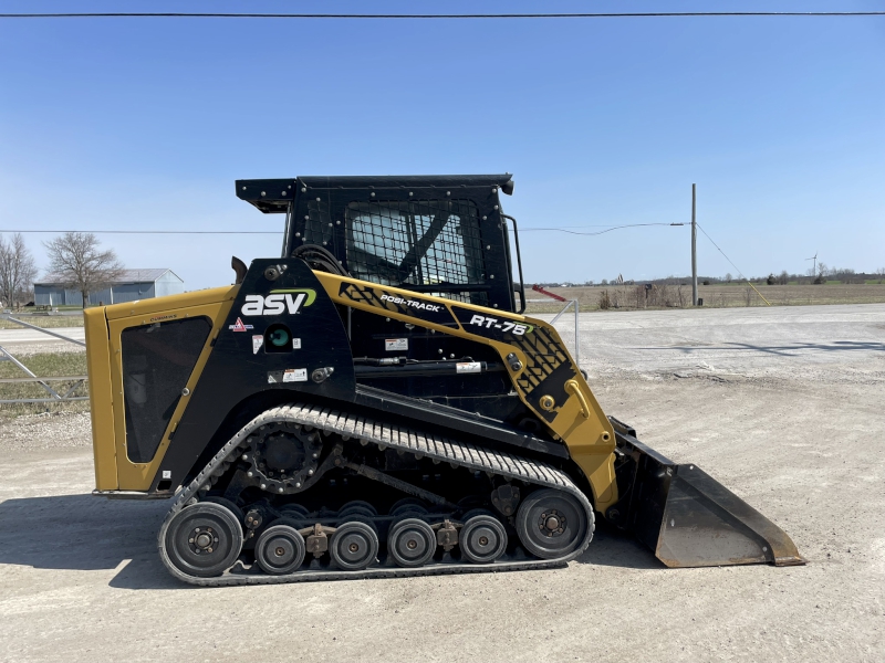2019 ASV RT-75 COMPACT RUBBER TRACK LOADER