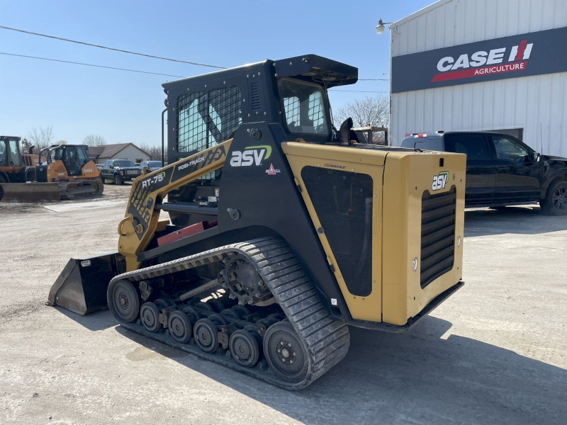 2019 ASV RT-75 COMPACT RUBBER TRACK LOADER