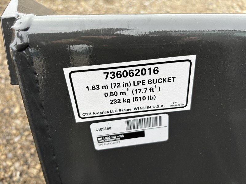 2026 NEW HOLLAND L320 SKID STEER LOADER