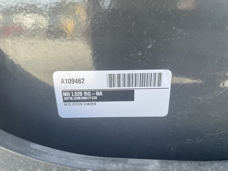 2026 NEW HOLLAND L320 SKID STEER LOADER