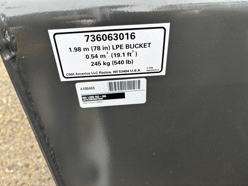 2026 NEW HOLLAND L328 SKID STEER LOADER