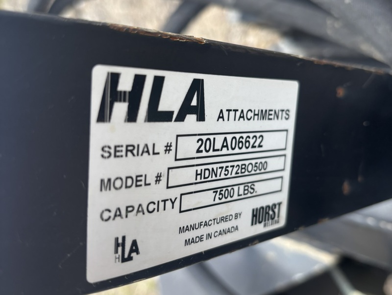 2020 HORST WELDING 7500 LB PALLET FORKS