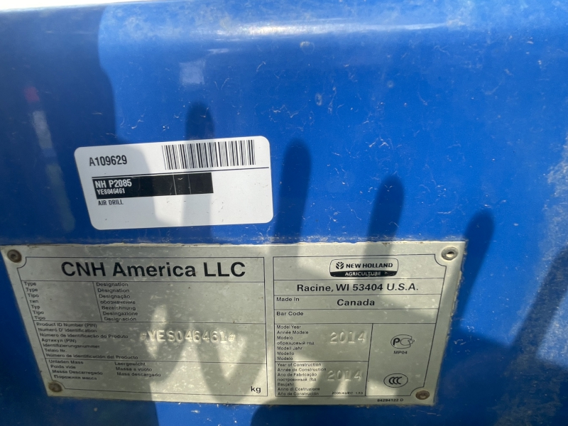 2014 NEW HOLLAND P2085 30 FOOT AIR DISC DRILL