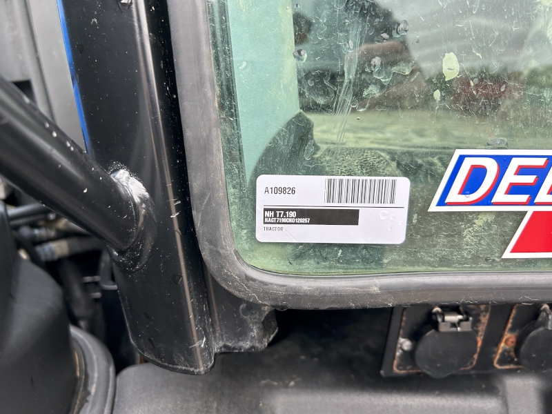 2022 NEW HOLLAND T7.190 TRACTOR