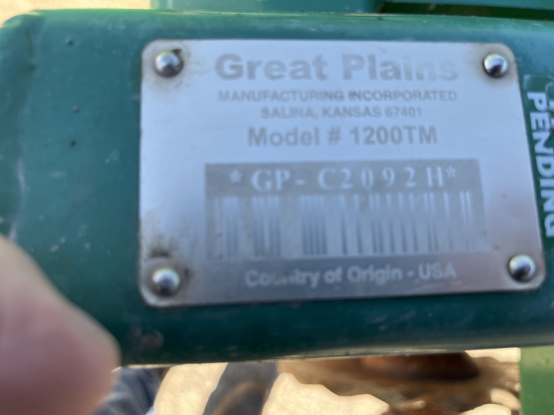 2013 GREAT PLAINS TURBO MAX 1200 VERTICAL TILLAGE PACKAGE