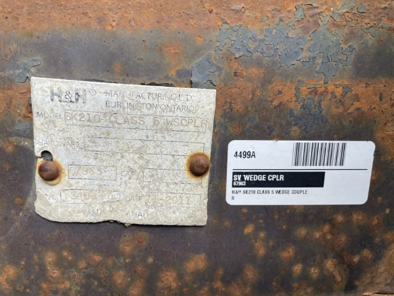 2011 H&H CLASS 5 MECHANICAL WEDGE COUPLER