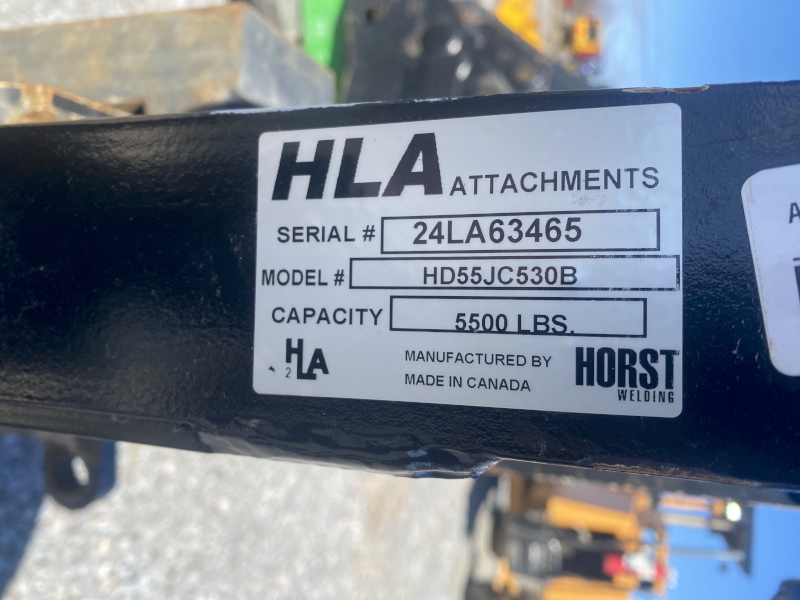2024 HORST HD75JC530B PALLET FORKS