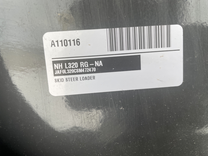 2026 NEW HOLLAND L320 SKID STEER LOADER